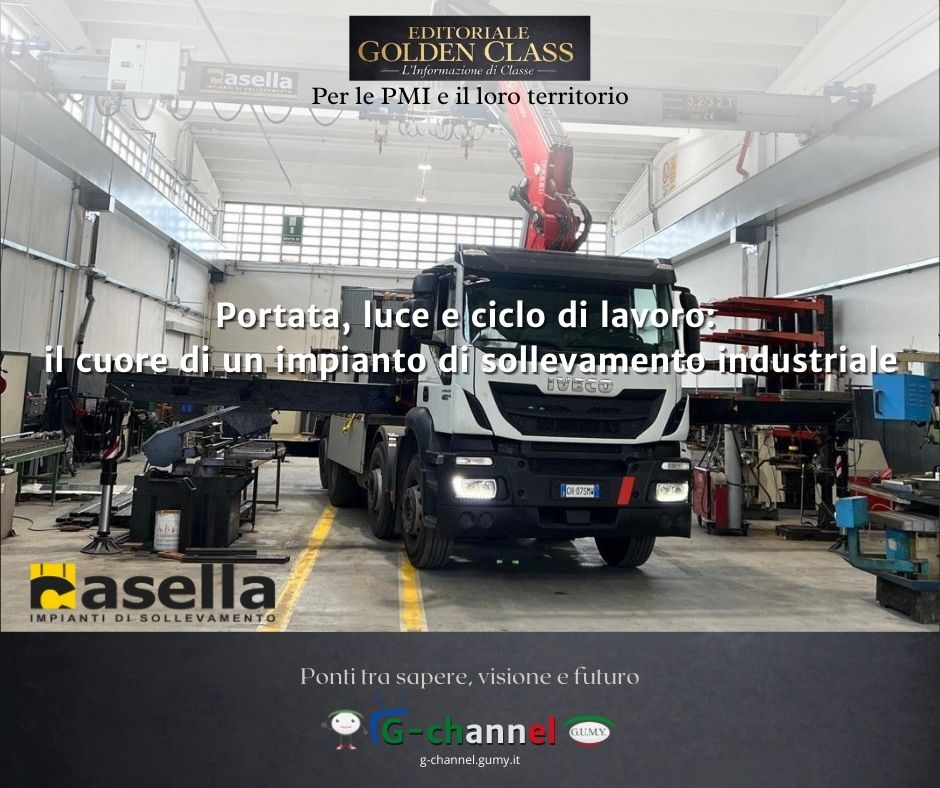 Portata, luce e ciclo di lavoro: il cuore di un impianto di sollevamento industriale